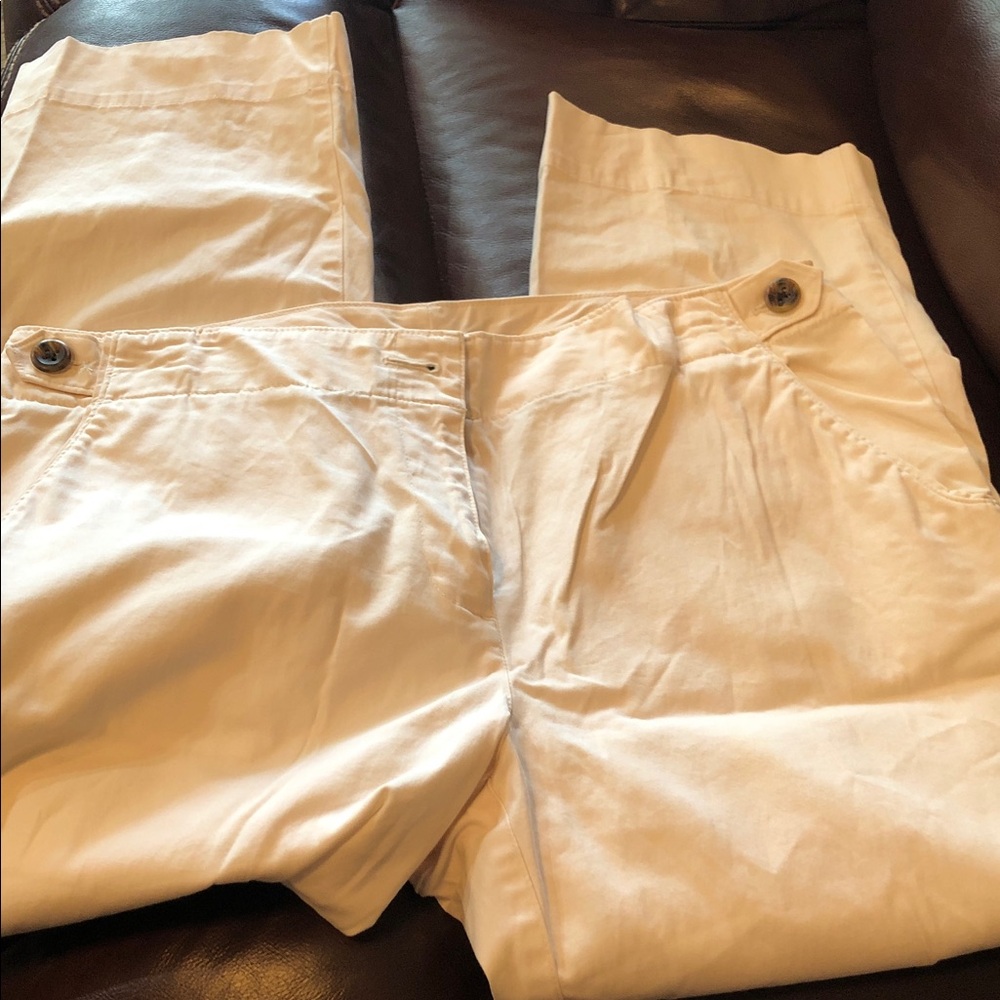 Talbots Light Cream Chinos